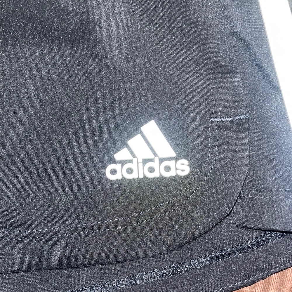 Adidas Classic Black Athletic Pacer Shorts NWT - Picture 5 of 12